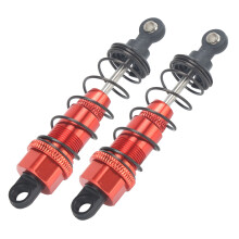 Rot 85mm Aluminiumlegierung Stoßdämpfer Feder Dämpfer für 1/10 RC Auto Teile