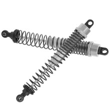 Silberner 130mm Aluminiumlegierungsstoßdämpfer für RC-Autos 18007 Ersatzteil