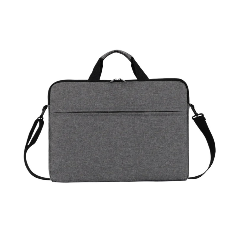 Laptop Bag 15.6 Inch - Large Capacity Pc Case With Protective Sleeve For Notebooks And Laptops Grey 6482260252834