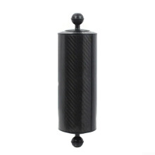 Dual Ball Carbon Fiber Extension Pole for Underwater Photography, 25.4 cm Length, Lightweight and Durable Design