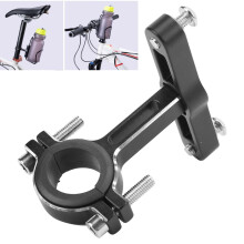 GIYO GY‑415 Aluminium Fahrradflaschenhalter-Adapter, 78x73mm, drehbar
