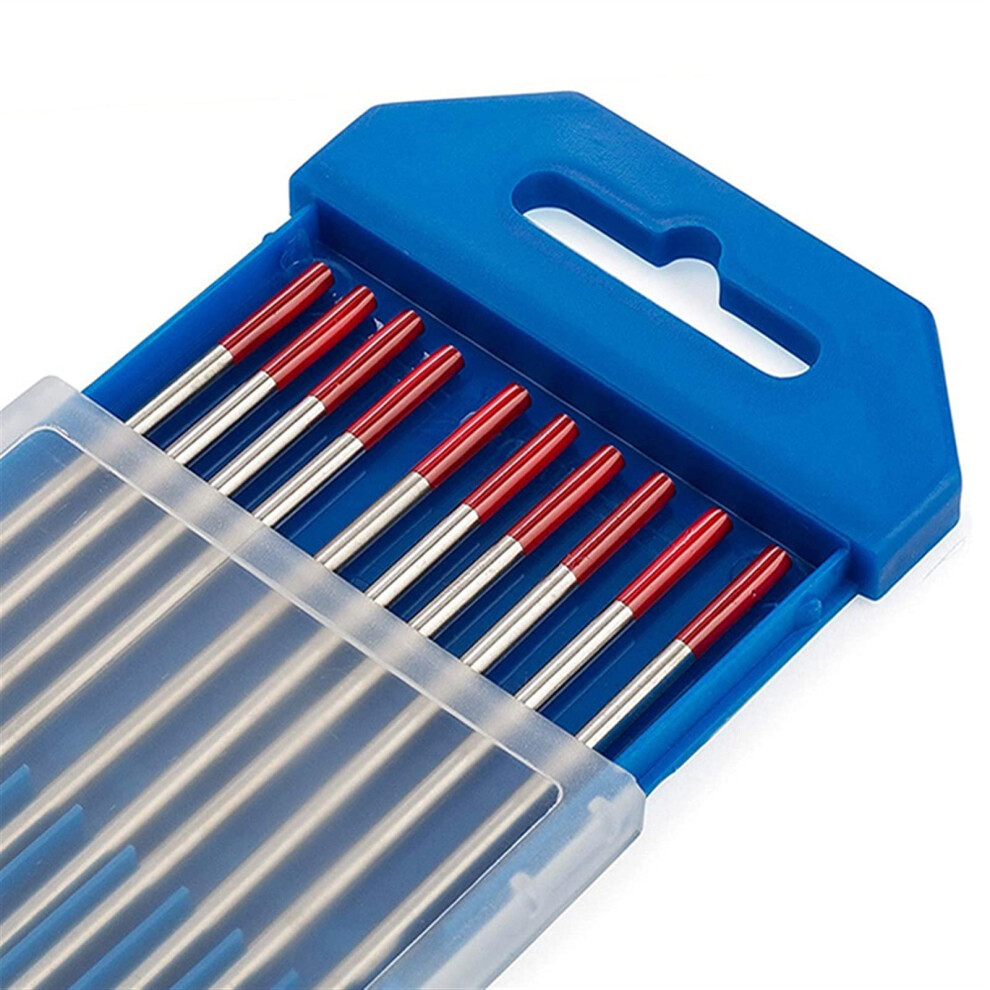 Tungsten Welding Electrodes 10-piece Set, 3.0 mm Argon Arc Welding Rods, Red Electrode Welding Rods-image-OPC-PK8529Q-NEW