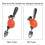 3/8" Portable Hand Crank Drill Mini Manual Drill 11