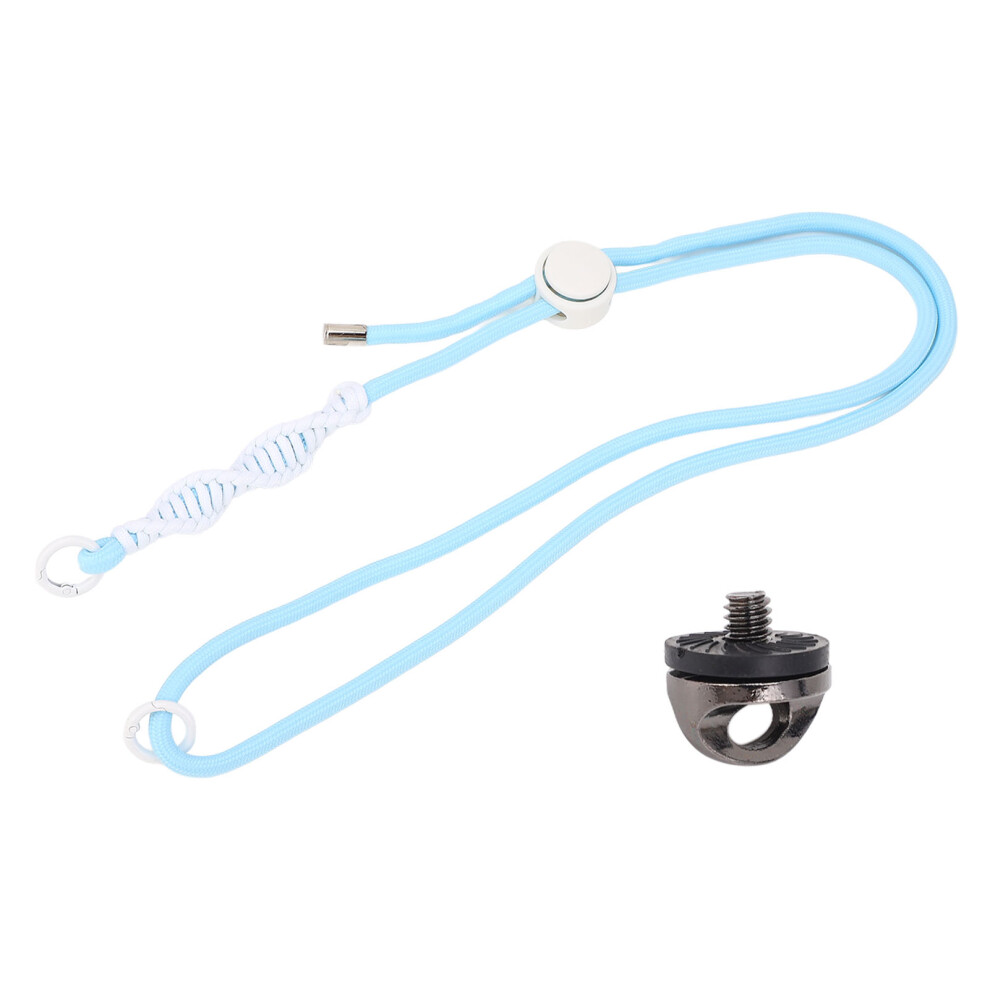 Action Camera Anti Loss Rope With 1/4 Inch Screw Light/Blue/White 8320539596709