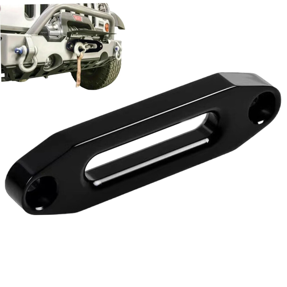Winch Fairlead Hawse Style Synthetic Rope For 3000-4000 Lb Atv Winches, 4.88 Inch Mount, Durable Automotive Anchor Cable 6482260254197