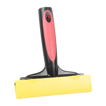 Auto Windshield Sticker Scraper Tool, Double-Edged Color Remover for Car Exterior, Red Paint Removal Accessory