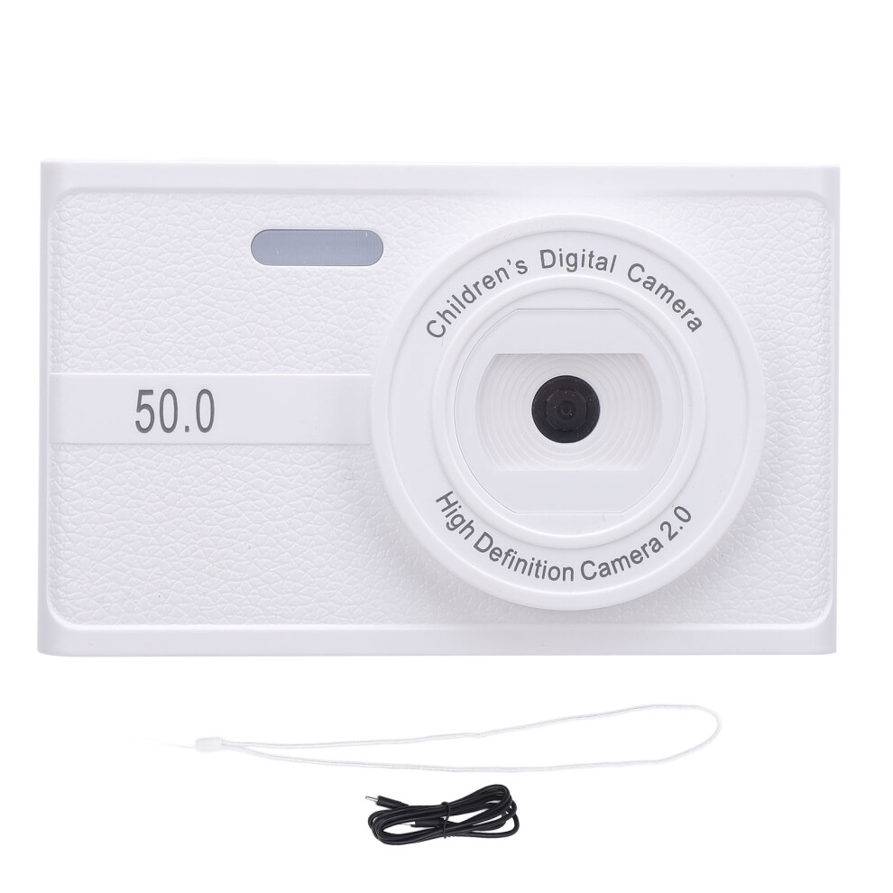 48Mp 1080P Digital Camera 2.36 Inch Tft Screen 8X White 8320539597058