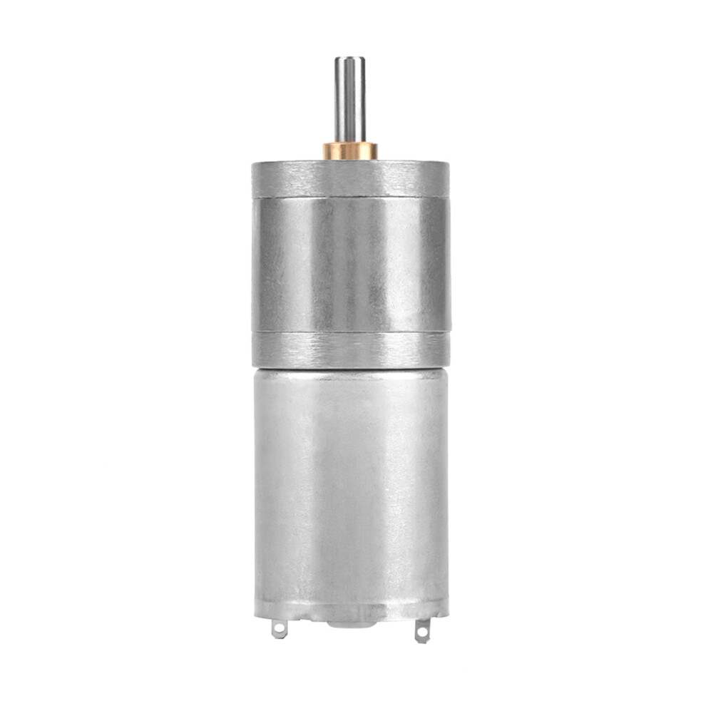 1Pcs 25mm DC 12V 25GA-370 Low Speed Metal Gear