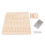 9.3in Rubber Wooden Crochet Blocking Board Crochet 2