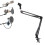 Desktop Microphone Stand Iron and Plastic 12