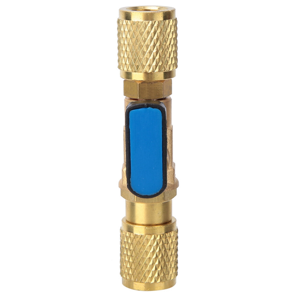 Brass Refrigeration Ball Valve Adapter Refrigerant