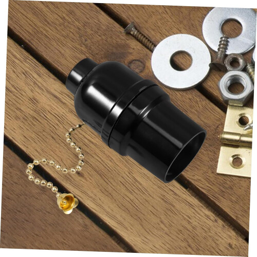 Lamp Socket with Pull Switch - Practical Base for Floor Lamps, Easy Installation, Flexible Design, Durable Plastic Material 2