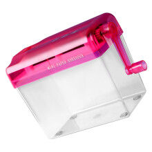 Manual Shredder for Home and Office, Portable Hand-Operated Paper Cutter, Easy to Clean, Ideal for Crafts and Small Spaces