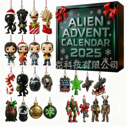 ALIEN ADVENT CALENDAR "Alien" series advent calendar blind box 1