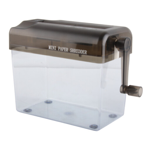 Portable Mini Manual Shredder Desktop A6 Hand File 1