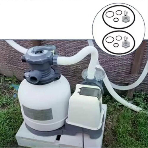 1 set 25003 poolfilterpumpstätningar för Intex 58604 56638 byte av o-ring för poolventil 2