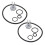 1 set 25003 poolfilterpumpstätningar för Intex 58604 56638 byte av o-ring för poolventil 4