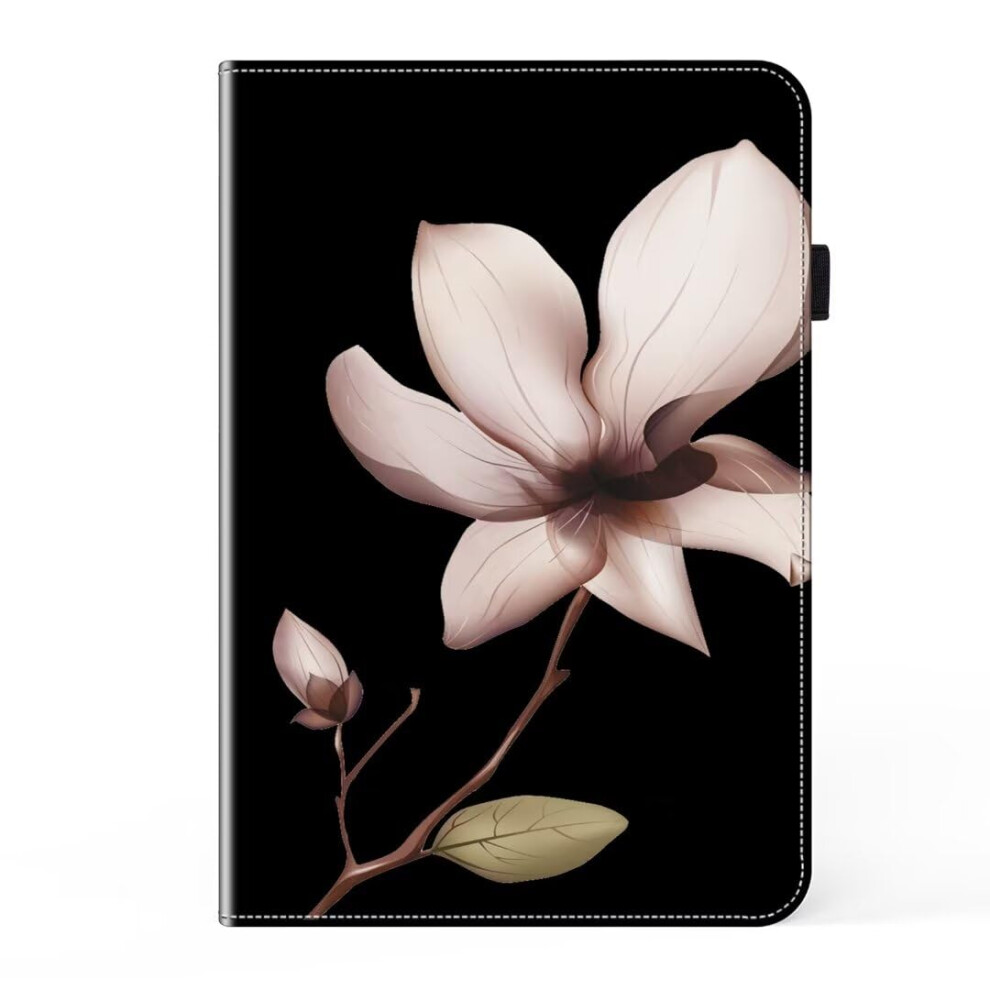 Case For Xiaomi Redmi Pad Se 11 Inch - Pu Leather Magnetic Folio Cover With Auto Sleep/Wake Function, Floral Design 6482260258676