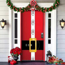 (9) 2025 2024 Christmas Front Door Decoration, Forros De Puertas Navideos