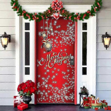 (15) 2025 2024 Christmas Front Door Decoration, Forros De Puertas Navideos