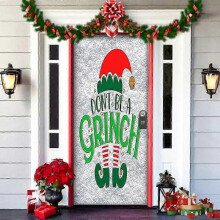 (14) 2025 2024 Christmas Front Door Decoration, Forros De Puertas Navideos