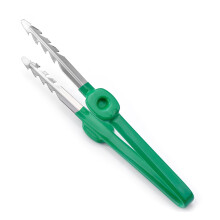 Precision Plant Care Tool, Stainless Steel Plant Tweezers, Garden Clip for Beginners and Experienced Gardeners, Durable Design