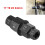 1Pc Motorcycle Front Wheel 17 19 22 24mm Axle Hex 6