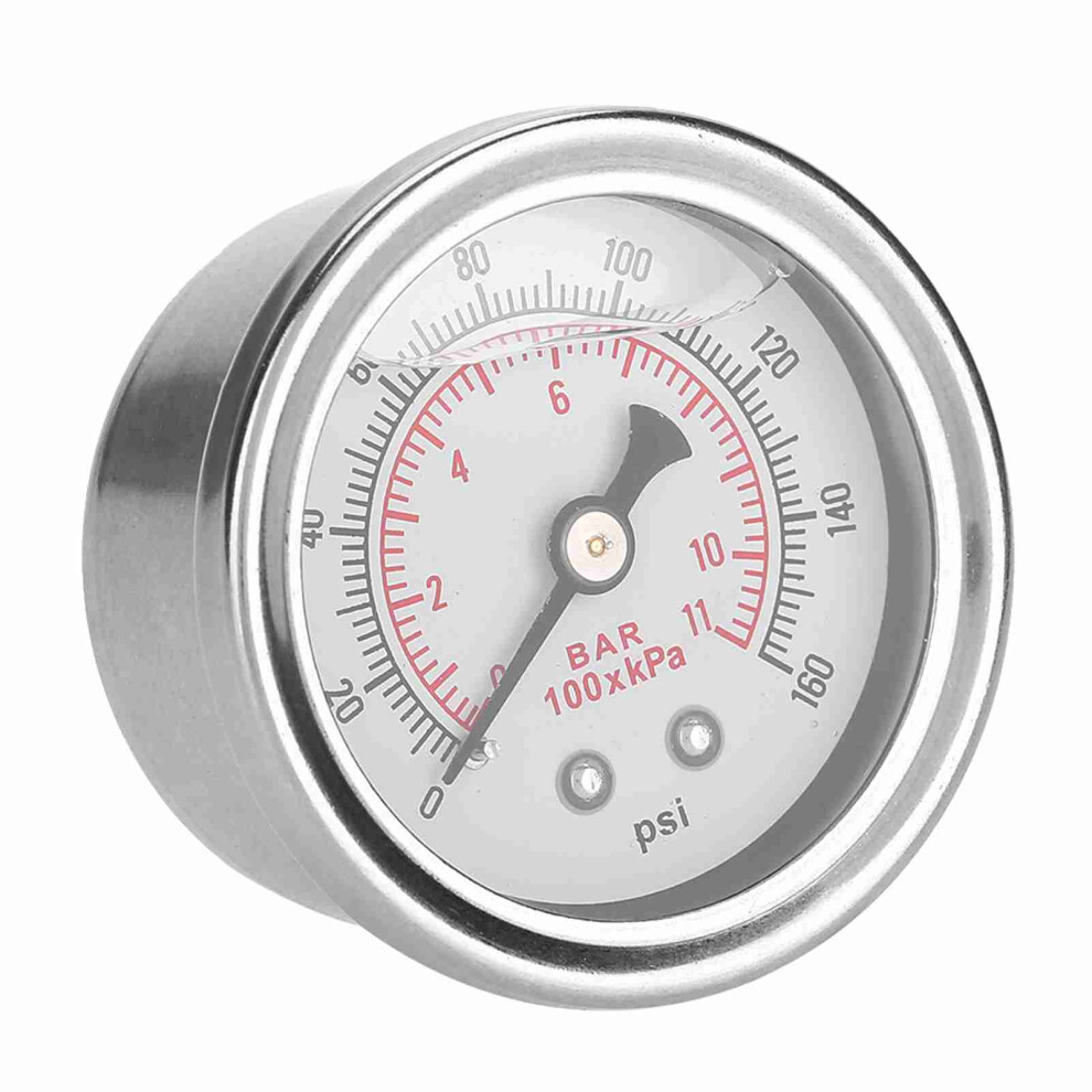 0-160 Psi/Bar Car Fuel Pressure Regulator Gauge 8320539601588