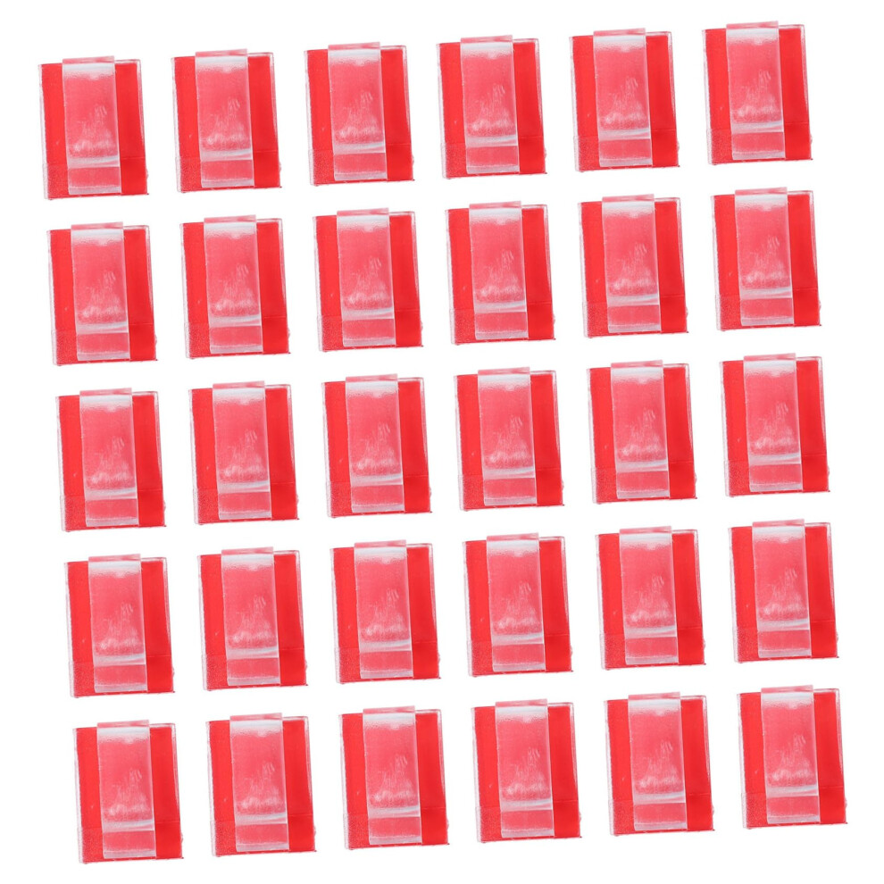 Wire Fixer Usb Cable Management Clips, Adhesive Cord Organiser, Plastic Cable Holder For Desk, Pack Of 100 6447073269851
