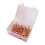 250Pcs Horseshoe Nails Copper Plated Rustproof 5
