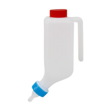 Lamb Feeding Bottle with Sheep Milk, Portable Design with Handle, Sheep Nursing Bottle for Feeding Equipment Care
