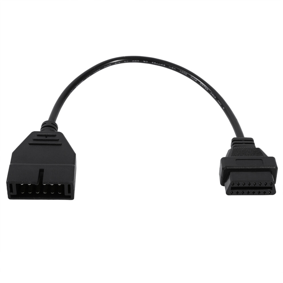 12 Pin Obd1 To 16 Pin Obd2 Car Diagnostic Adapter 8320539601823