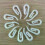 Lot de 100 crochets de suspension pour rideaux blancs 5