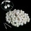 100Pcs Wool Felt Polishing Buffing Pad 13mm + 2 Shank For Grinding Wheel 3