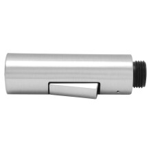 Nickel gebürsteter G1/2 ausziehbarer Duschauslauf - Einfacher Einbau, Wassersparen, 2 Modi