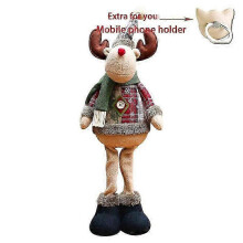 (A03) 2025 Santa Claus Elk Snowman Doll Oranments Christmas Pendants Girls Kids Naviidad Gift Toy Favor Merry Christmas