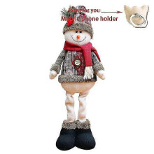 (A02) 2025 Santa Claus Elk Snowman Doll Oranments Christmas Pendants Girls Kids Naviidad Gift Toy Favor Merry Christmas
