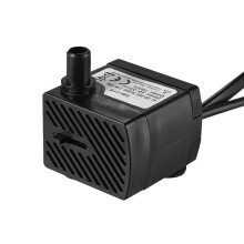 180L/H Tauchpumpe mit 4 LED-Lichtern, 2,5W, leise, Maximalhöhe 48-55cm