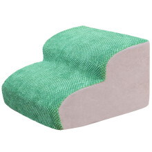Dog Stairs for Small Dogs 14 x 15 x 9 Inch Non-Slip Soft Removable Washable Pet Steps for Bed Access