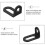 10pcs L-Shaped Connecting Angle Thickened Adjustable Right Angle Fixing Angle Iron Black Metal Corner 4