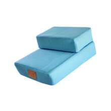 2 Steps Dog Steps for High Bed – Non Slip Comfortable Pet Stairs for Small Dogs and Puppies – Climbing, Indoor Use, Durable Design