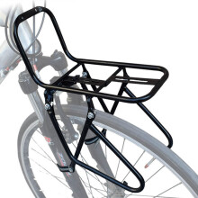 Front Luggage Rack Bicycle - Multifunctional Front Wheel Carrier for Road Bikes, Universal Size for Shopping and Commuting