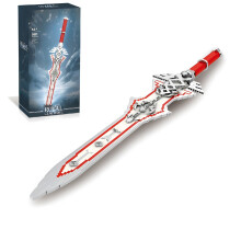 Sword Building Blocks Model Set 981 Pieces Royal Claymore Toy for Adults and Kids Medieval Weapon Cosplay Decoration 99015
