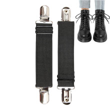 Motorcycle Biker Jeans Belts Adjustable Pants Hold Clips Boot Straps | Durable Outdoor Riding Gear Accessories for Men Women