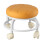 Rolling Ottoman High Density Memory Foam 2