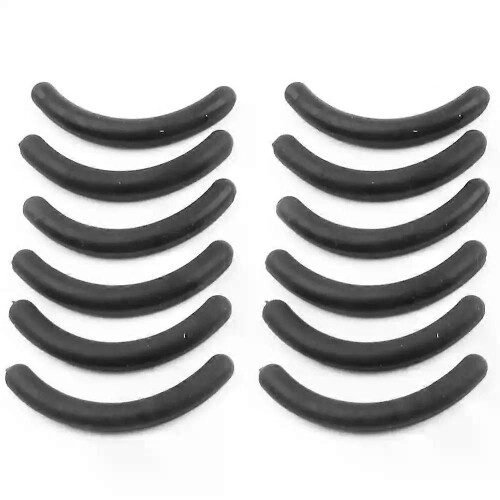 12Pcs Makeup Eyelash Curler Pad Rubber Lashes Makeup Tool Eyelash Curler Replacement Refill Pads
