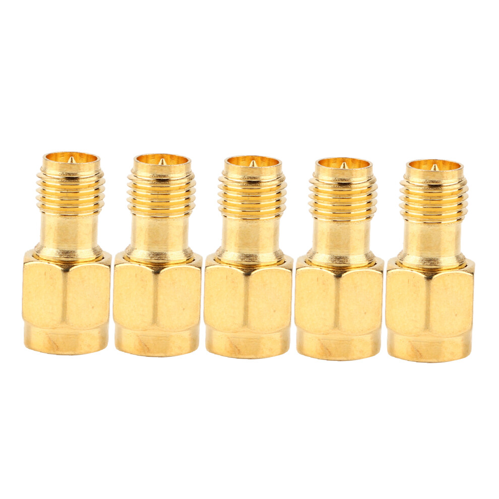 5pcs SMA Male To RP SMA Female RF Coaxial Adapter