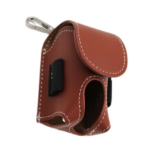 Golf Tee Tasche Braun | Golfball Aufbewahrung Mit Schlüsselanhängern Für Damen Herren | Sportzubehör Für Golfplatz Und Driving Range