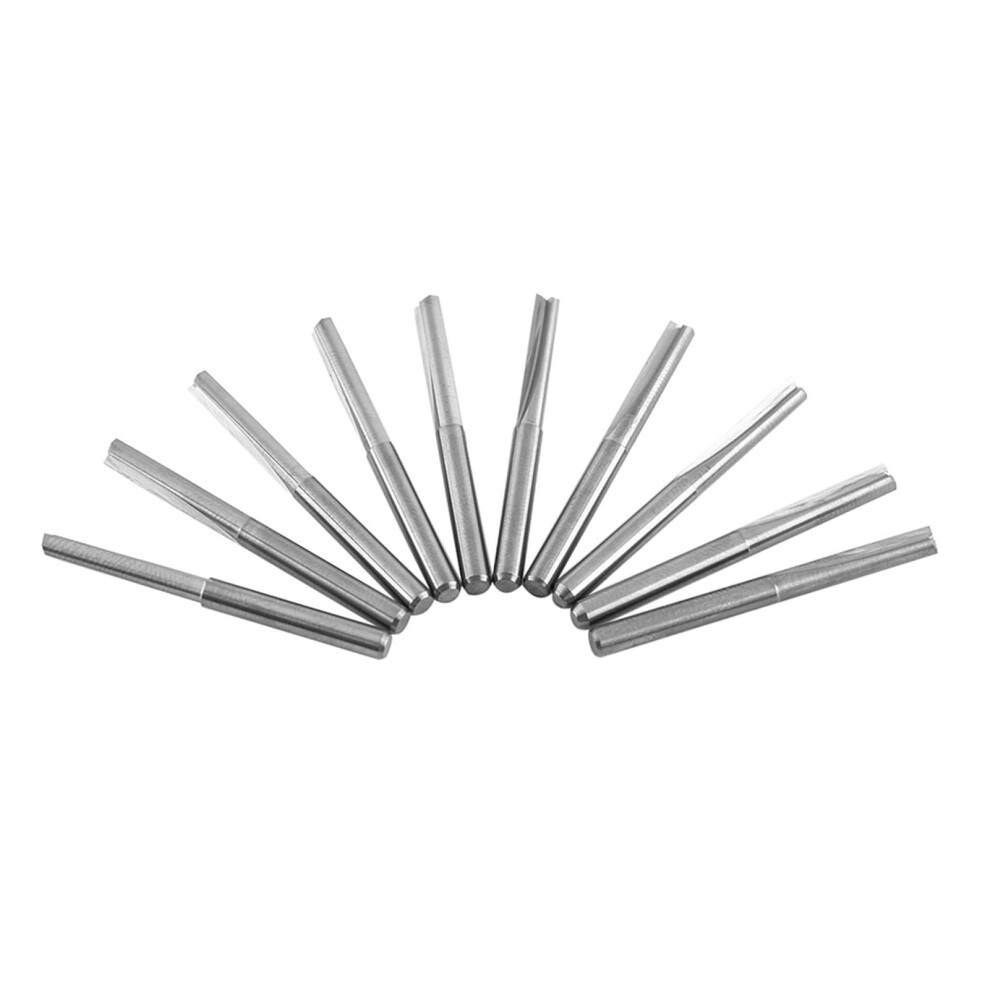 10pcs 3.175mm End Mill CNC Milling Cutter Cutting