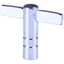 Drum Tuner Wrench Drill Bit T Shaped Tuning Key Tool Rustproof for Acoustic Electronic Drums Adjustable Size Compatible